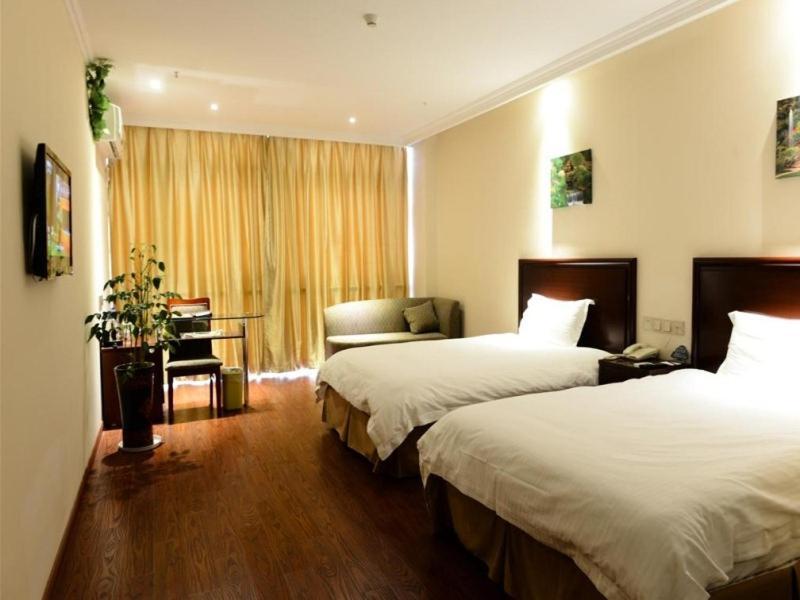 Greentree Inn Jiangsu Suzhou Huqiu West Chengbei Road Fulin Square Express Hotel Suzhou (Jiangsu) Exterior foto